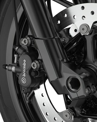 Vidimo kočioni sustav F 750 GS.
