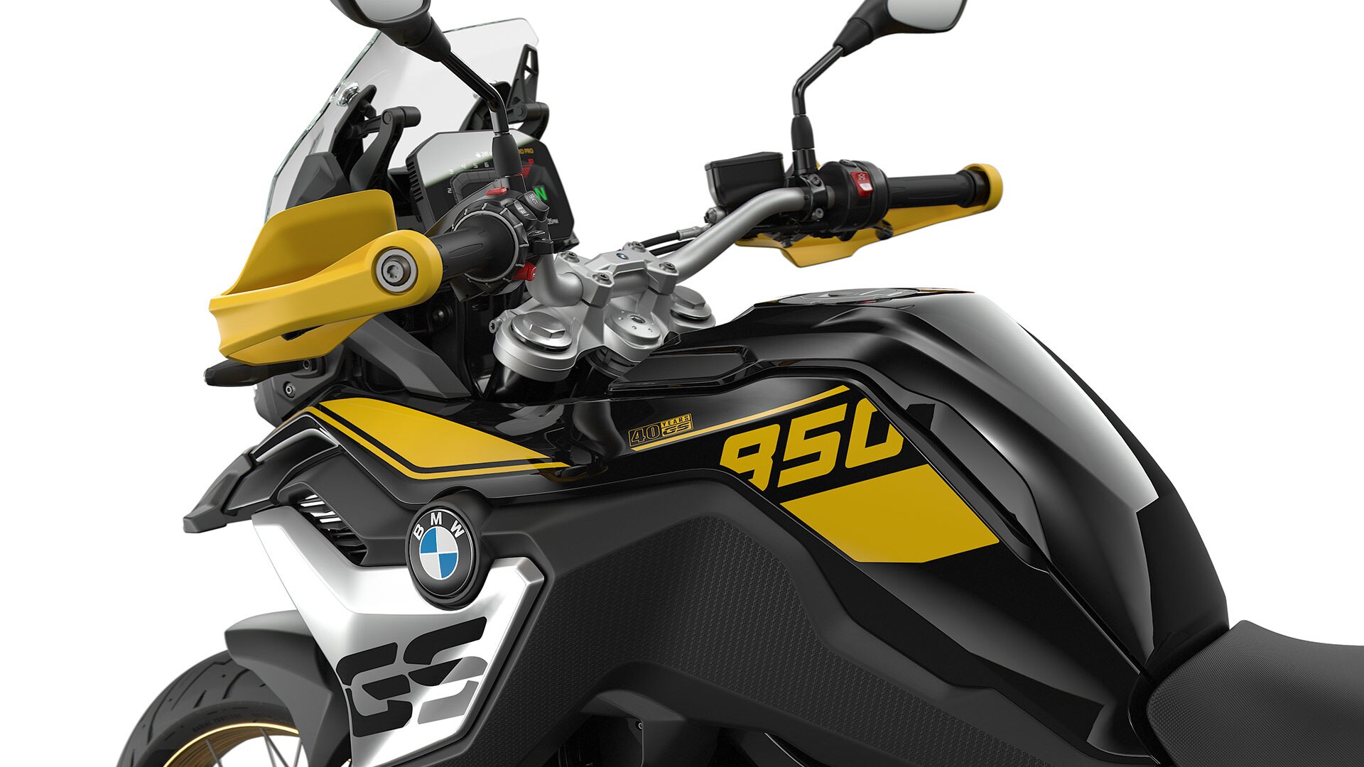 Vidimo crno žuti F 850 GS u specijalnoj ediciji.