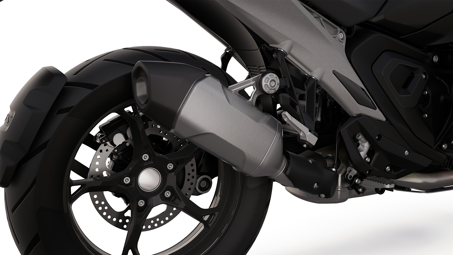 Standardni stražnji prigušivač R 1300 GS iz BMW Motorrada