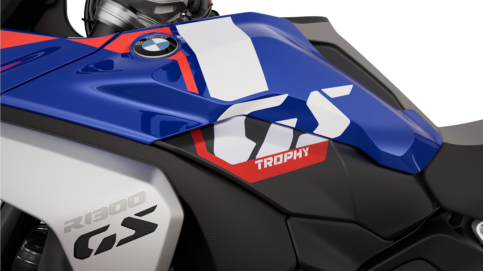Natpis “GS Trophy” na R 1300 GS Trophy