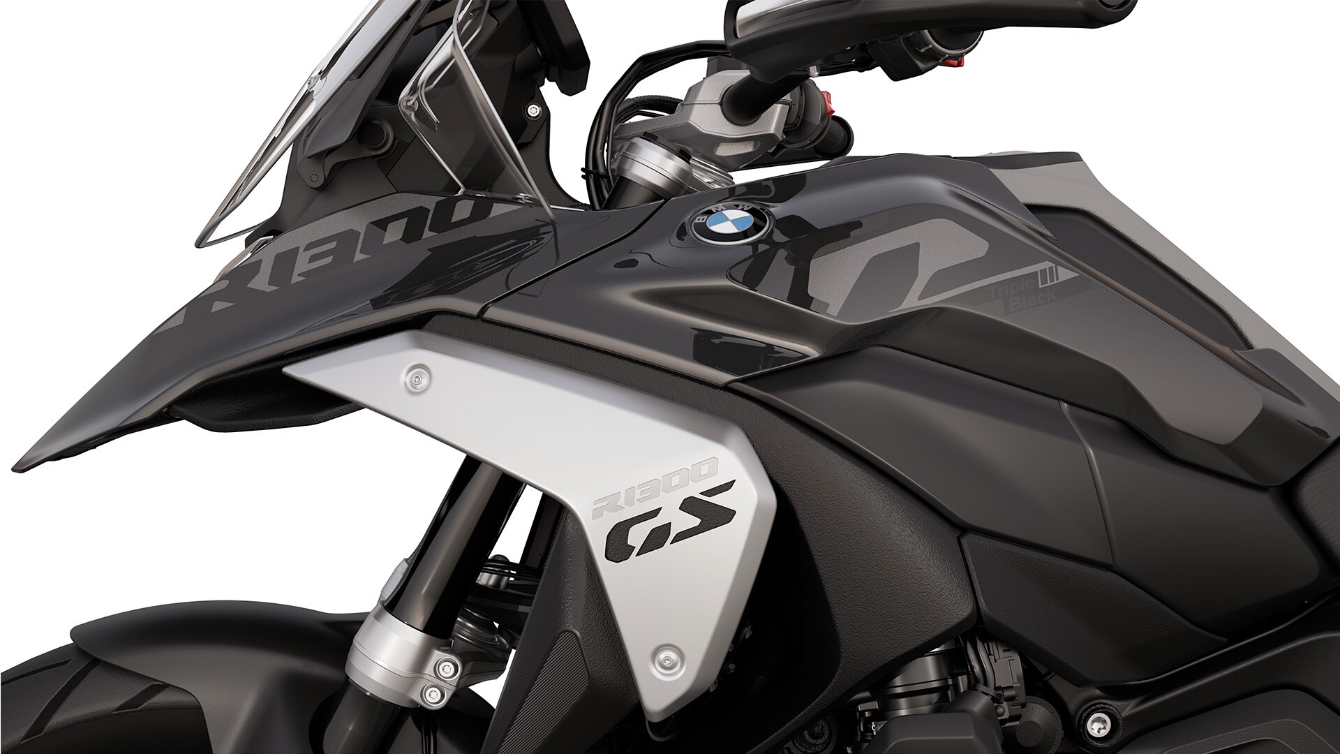 Natpis "Triple Black" na R 1300 GS iz BMW Motorrada