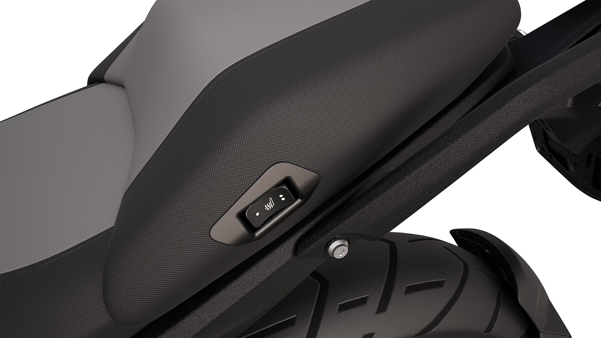 Grijanje sjedala na BMW R 1300 GS Triple Black
