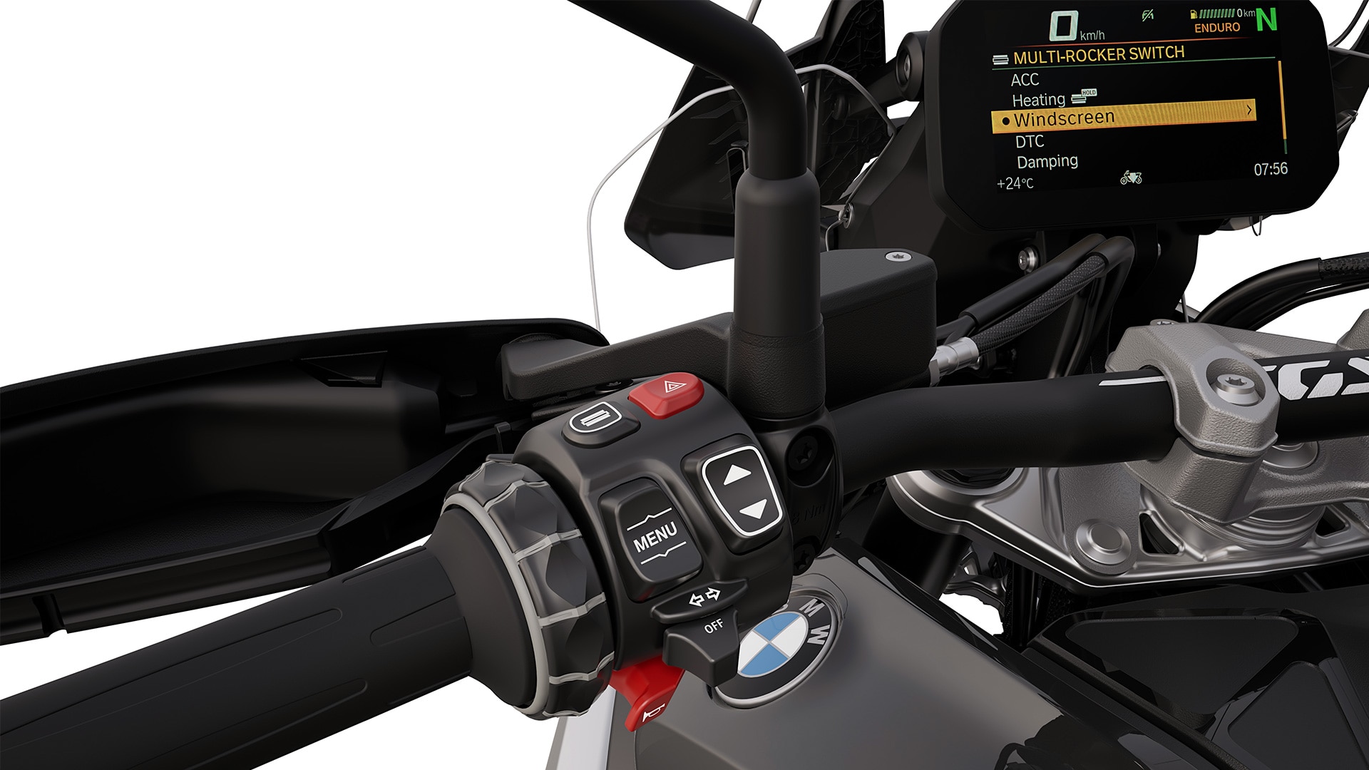 DCC na BMW-u R 1300 GS Triple Black