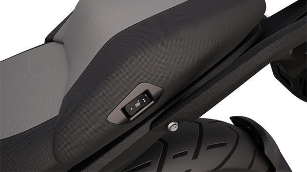 Grijanje sjedala na BMW R 1300 GS Triple Black