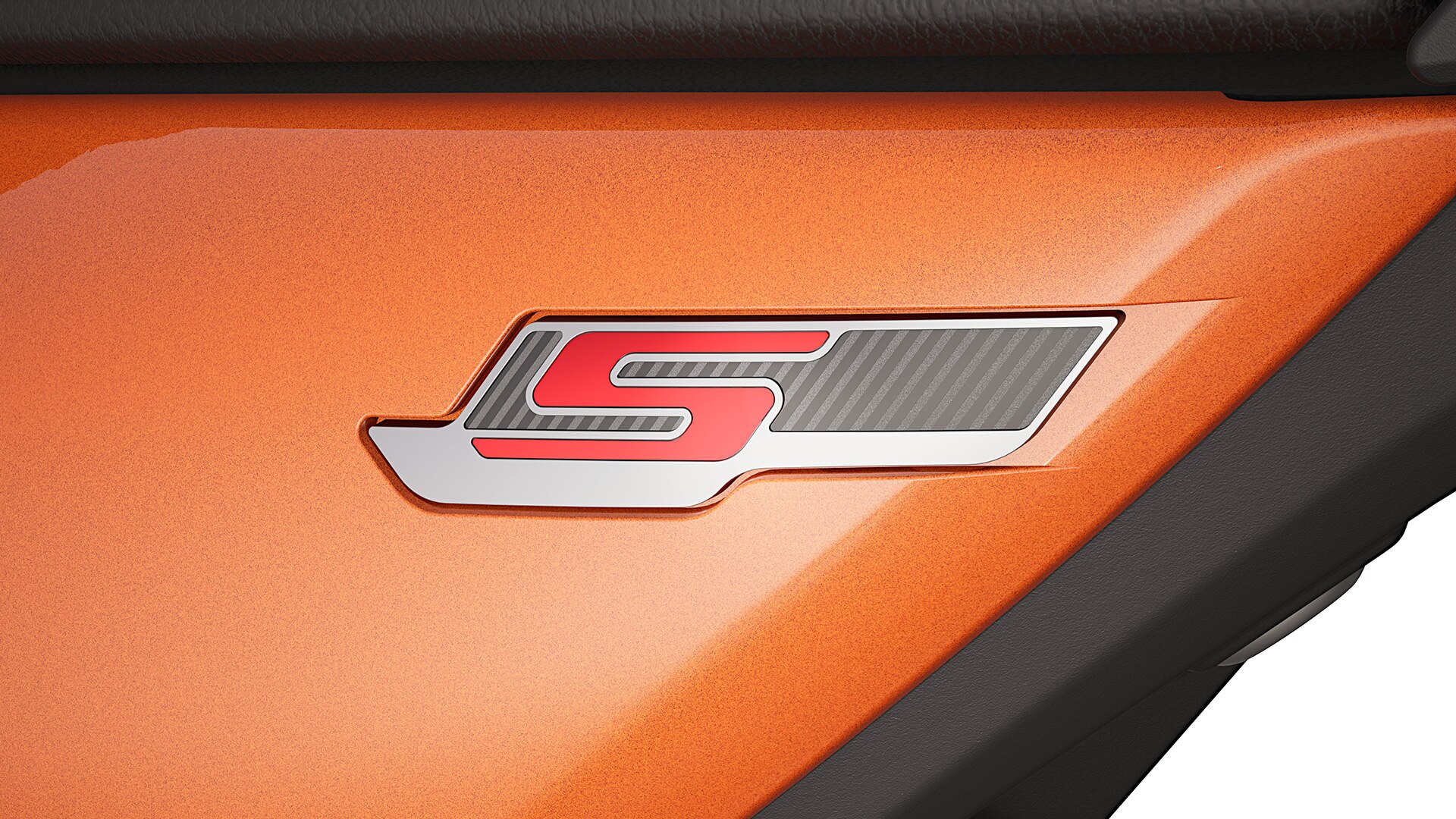 Crvena S oznaka kutije zraka na R 12 S tvrtke BMW Motorrad