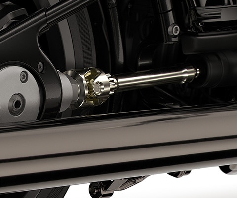 Otvoreno kardansko vratilo i okvir s dvostrukim nosačem