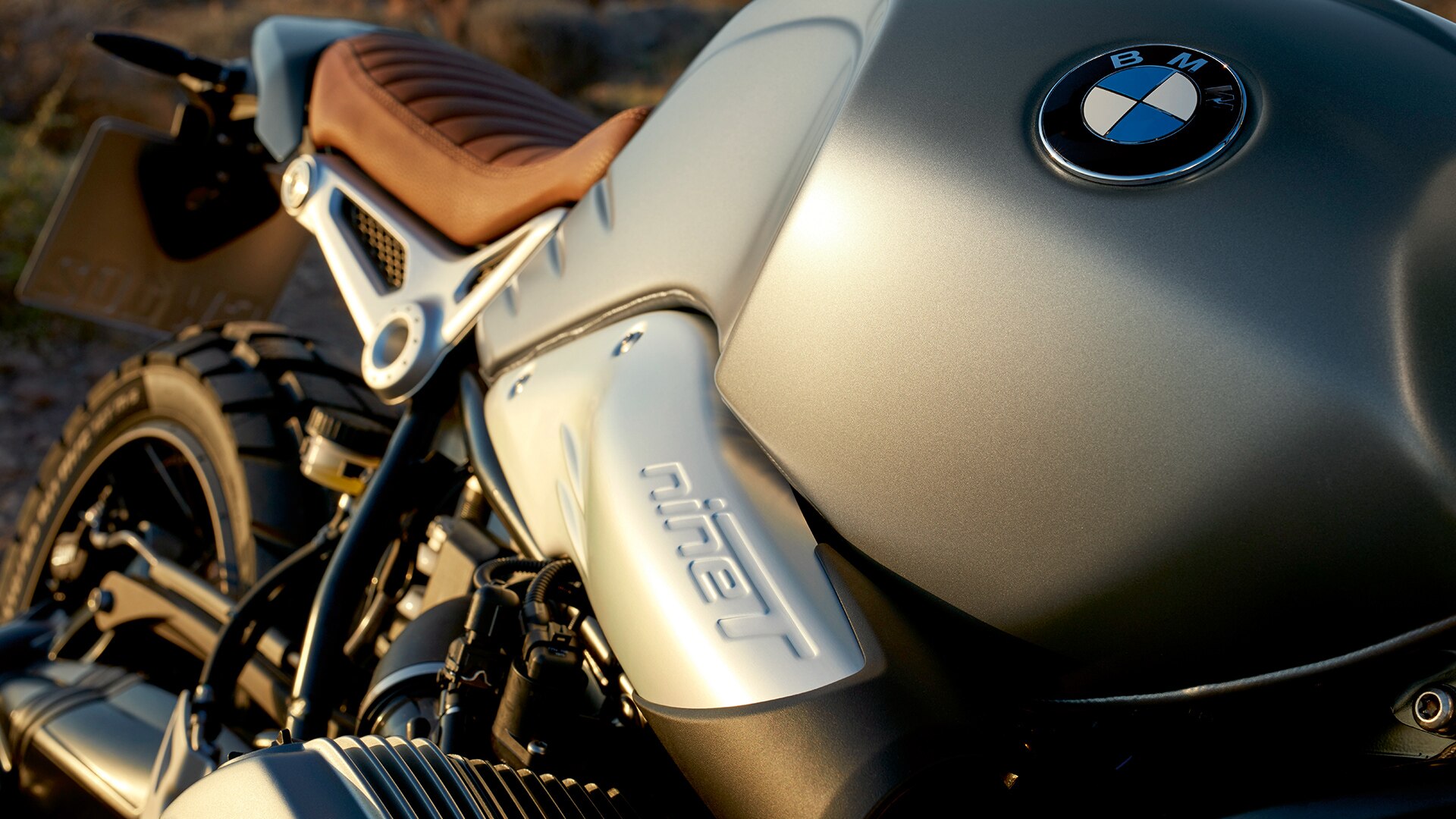 R nineT Scrambler čelični spremnik