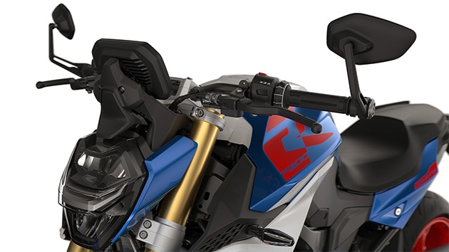 Retrovizori na krajevima upravljača modela F 900 R tvrtke BMW Motorrad