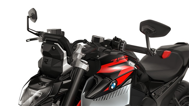 Retrovizori na krajevima upravljača modela R 1300 R tvrtke BMW Motorrad