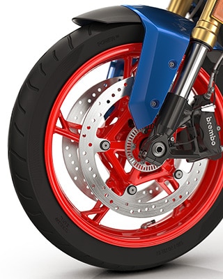 Naplatci kotača modela F 900 XR tvrtke BMW Motorrad