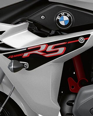 R 1250 RS u stilu Sport s Light white bojom
