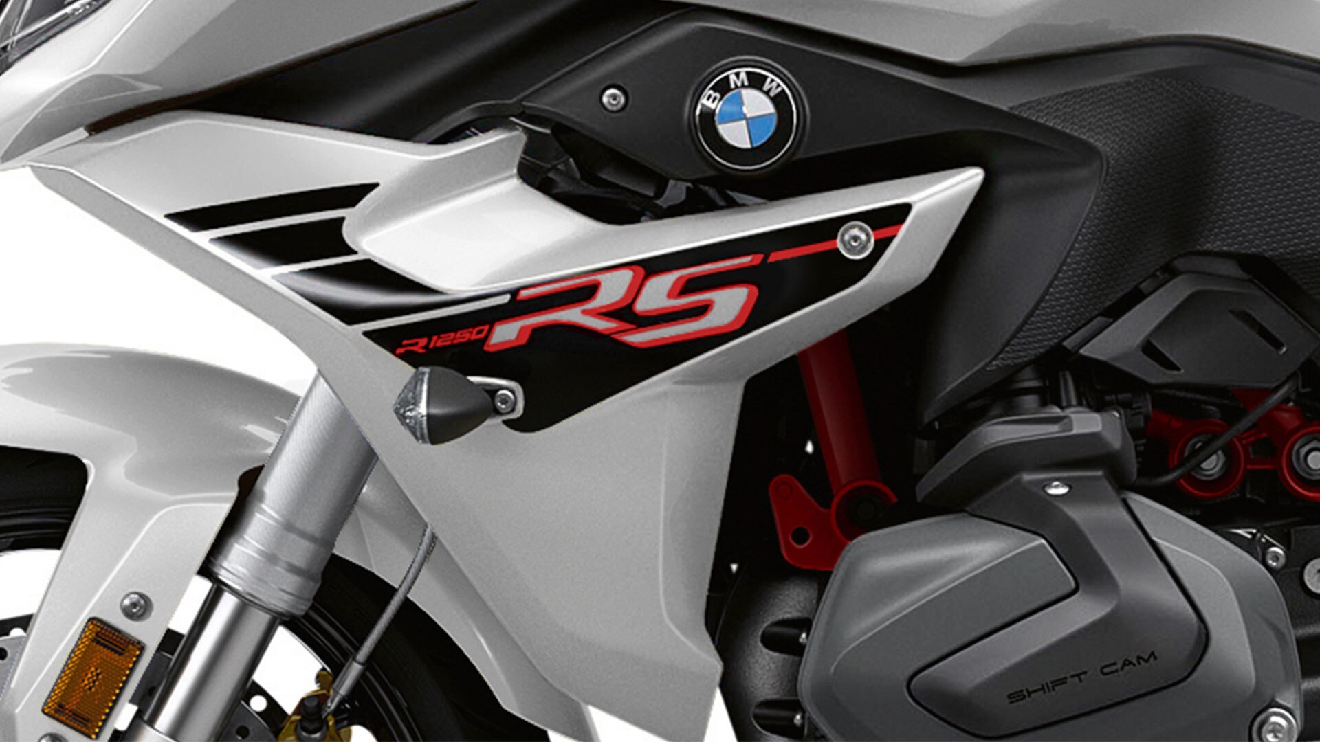 R 1250 RS u stilu Sport s Light white bojom
