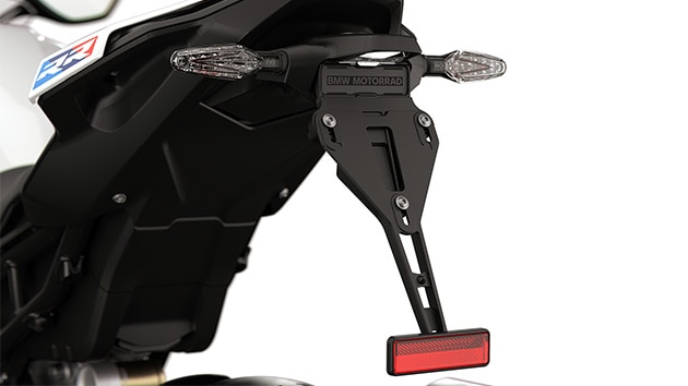 New rear end with short number plate carrier