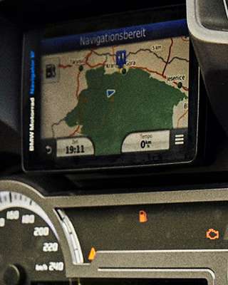Kokpit sa audio sustavom BMW R 1250 RT