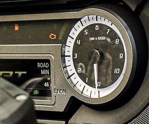 Kokpit sa audio sustavom BMW R 1250 RT