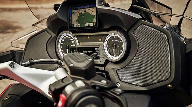 Kokpit sa audio sustavom BMW R 1250 RT