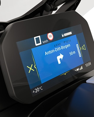 BMW C 400 GT s Connectivity Pro funkcijom